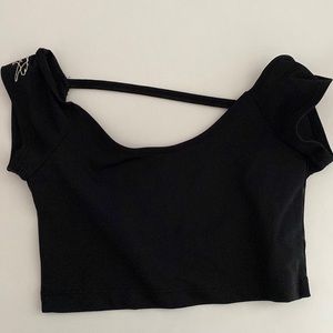 Tiger Friday black dance top cxl. Great condition only worn a few times.